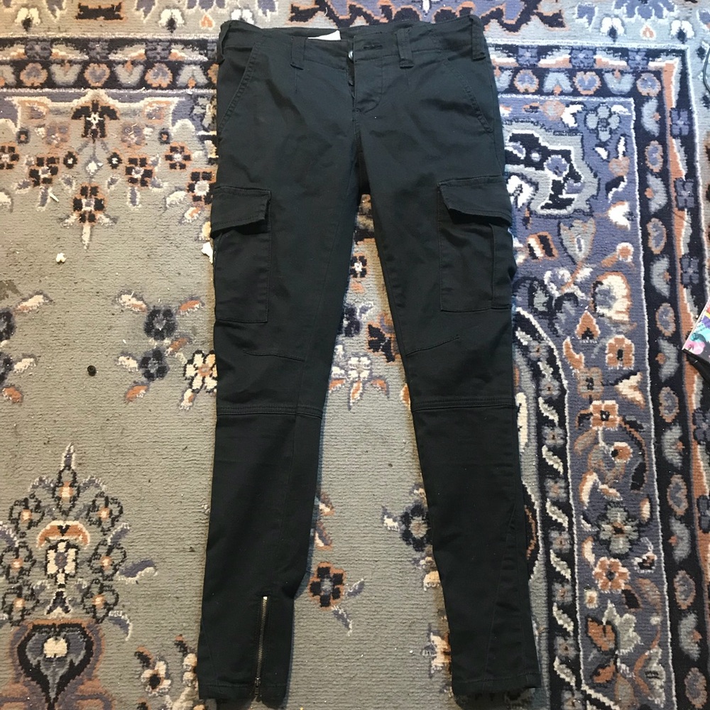Free People skinny Moto pants